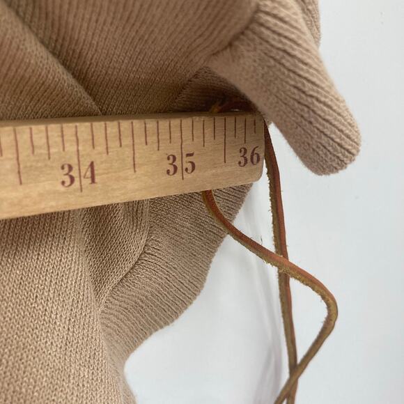 Easel Khaki Ruffle Open Front Long Kimono Women’s 3X NEW - Picture 9 of 10